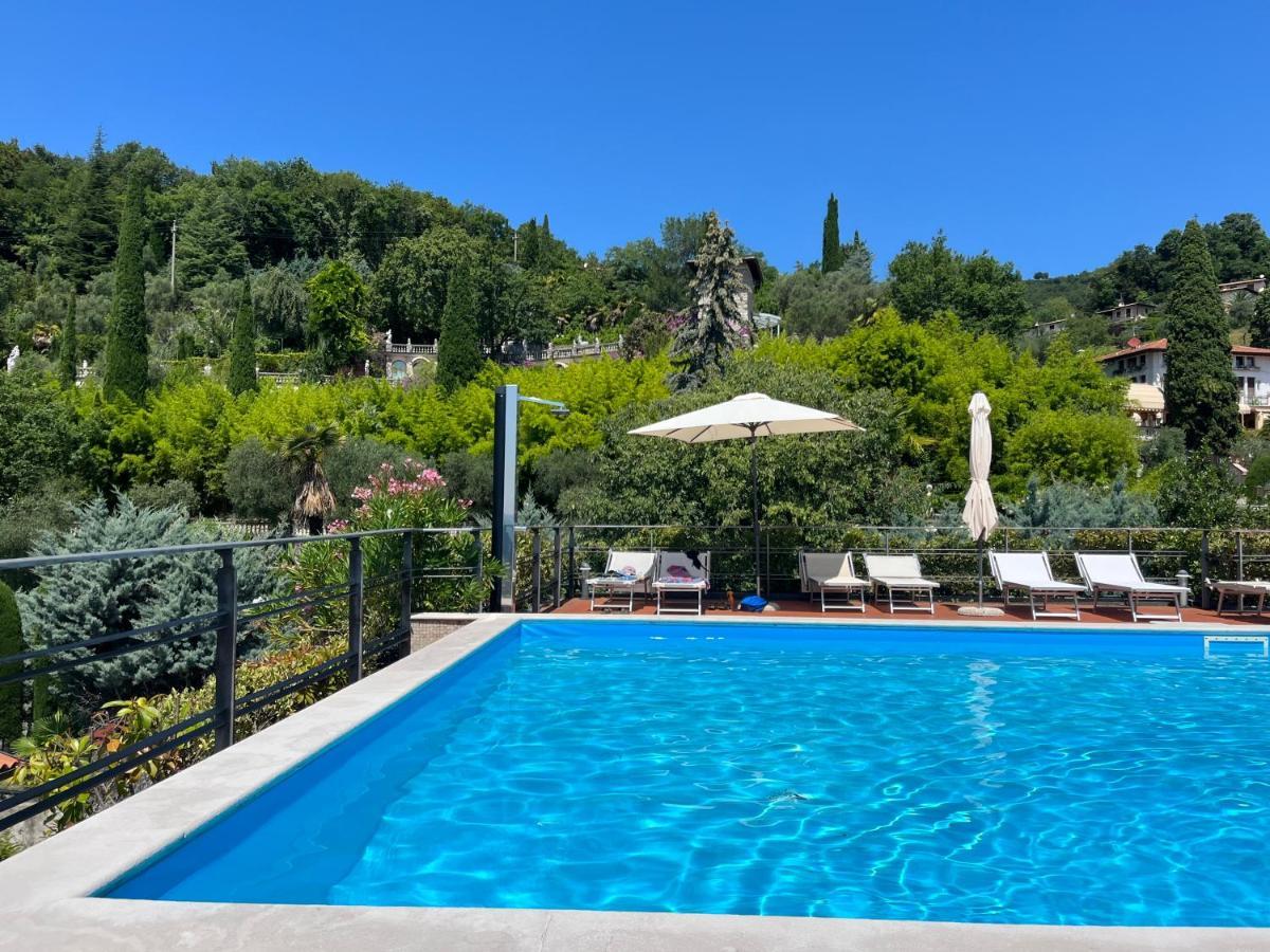 Feli Holiday Home - Panoramic Pool Lake View In Гардоне-Рив'єра Екстер'єр фото
